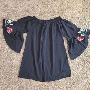 🌿"Blue Rain" mini dress size L